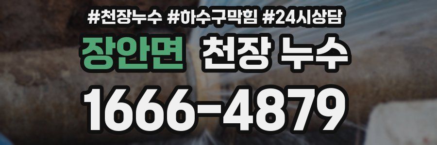 장안면 천장 누수