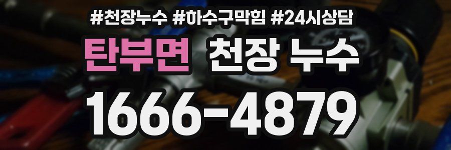 탄부면 천장 누수