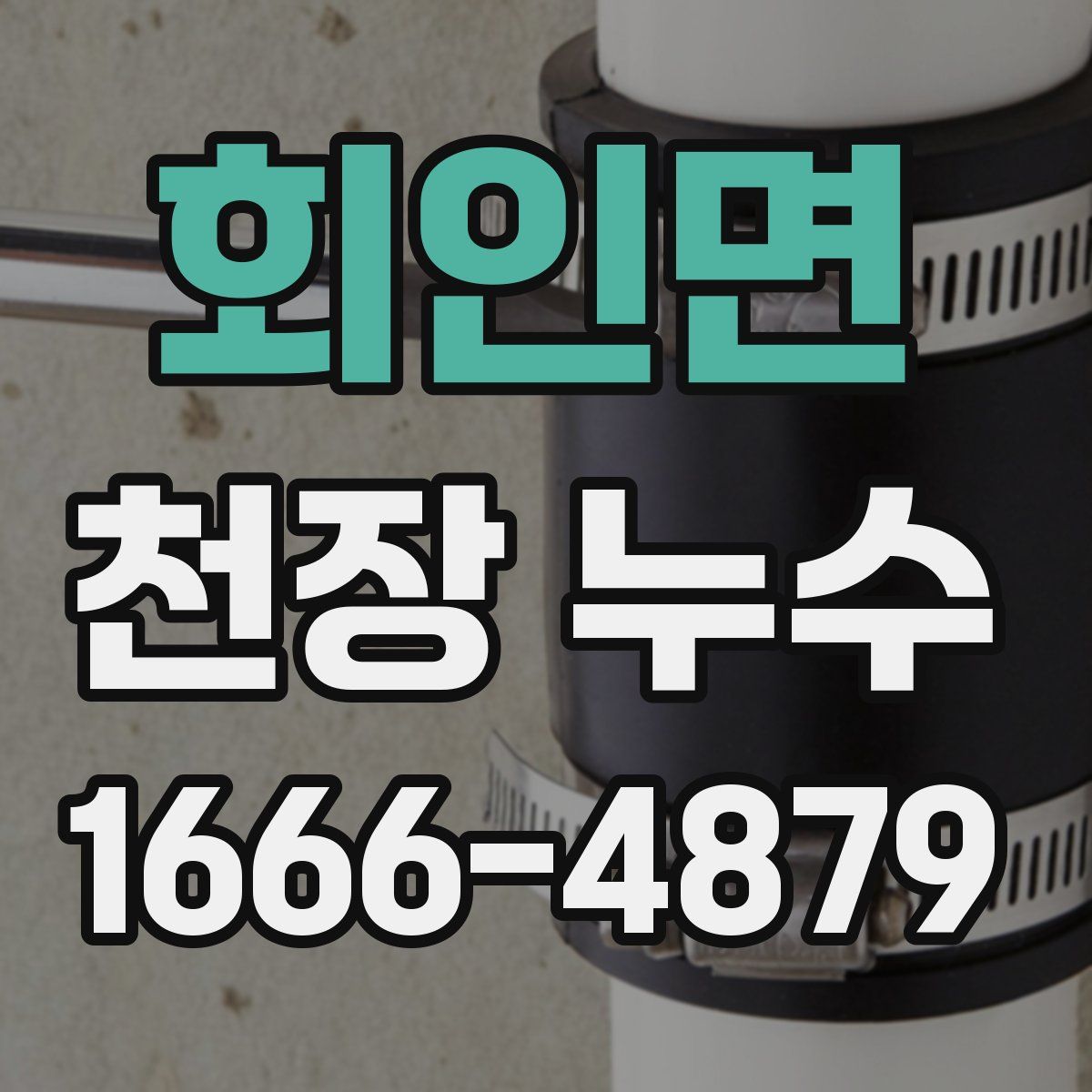 회인면 천장 누수