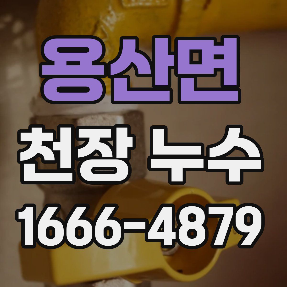 용산면 천장 누수