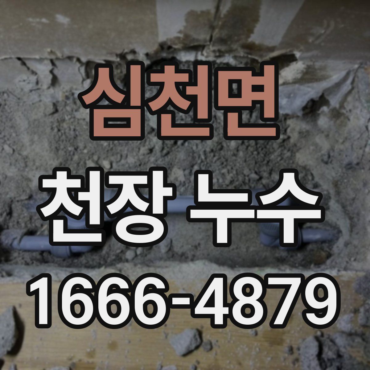 심천면 천장 누수