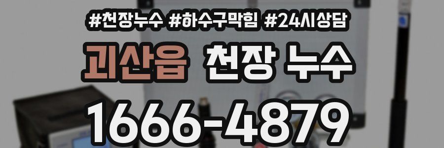 괴산읍 천장 누수