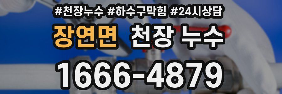 장연면 천장 누수