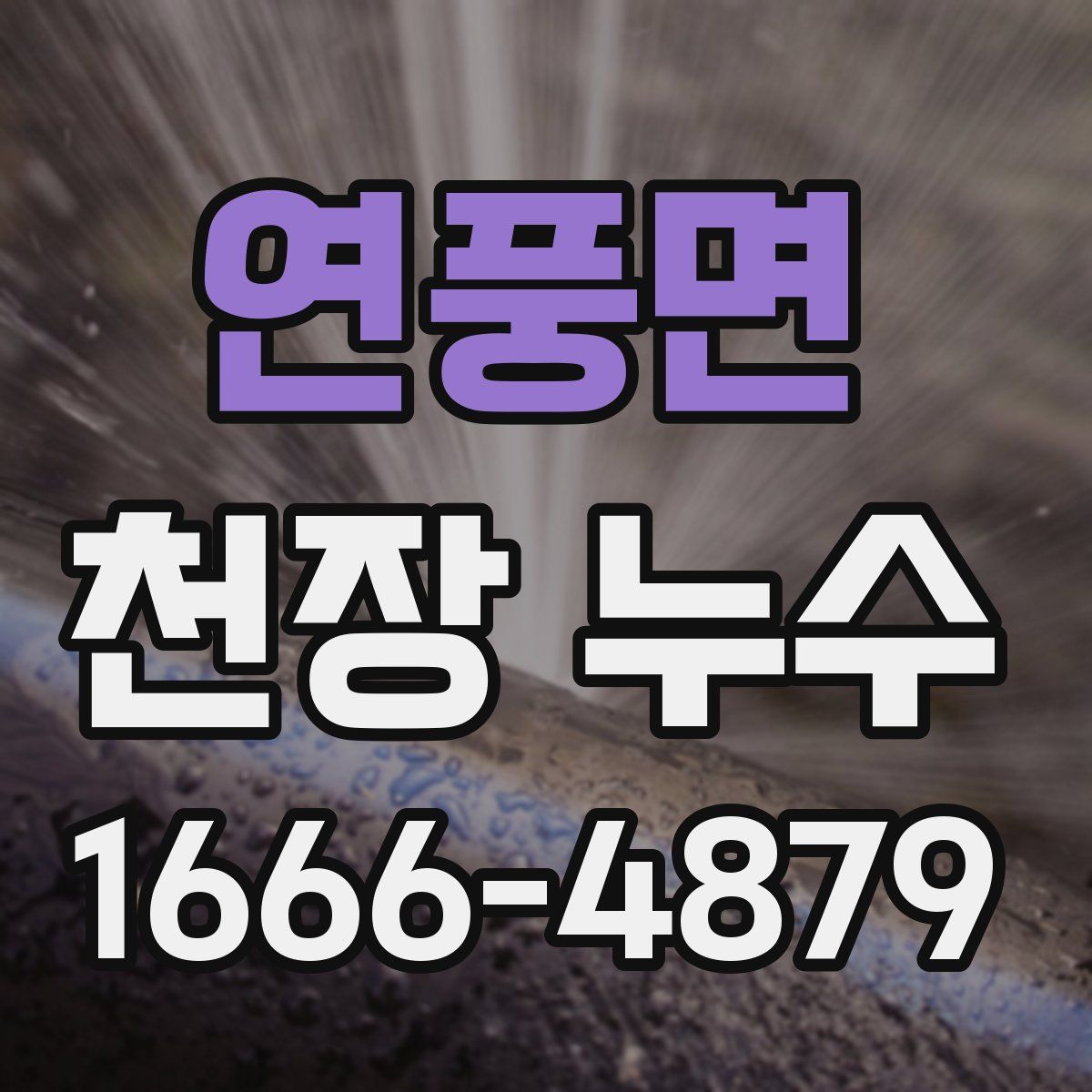 연풍면 천장 누수