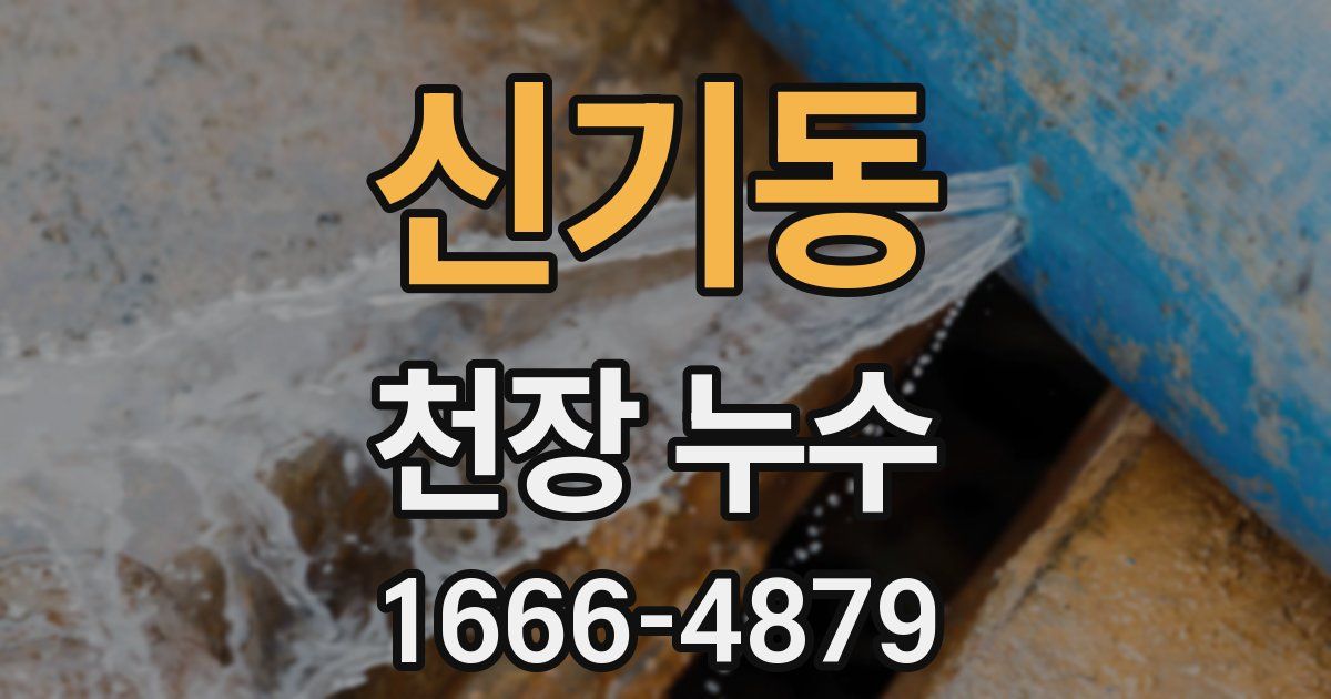 신기동 천장 누수