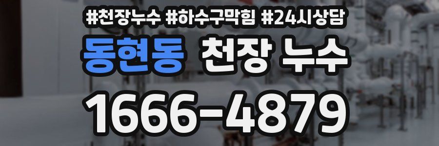 동현동 천장 누수