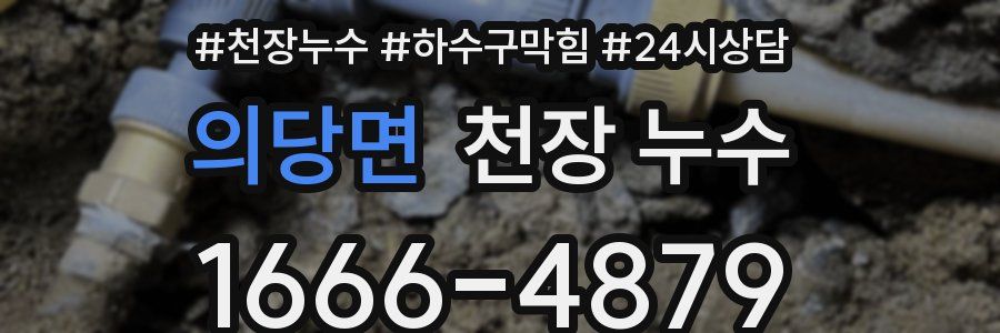 의당면 천장 누수