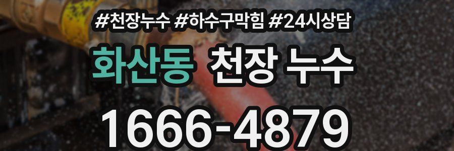 화산동 천장 누수