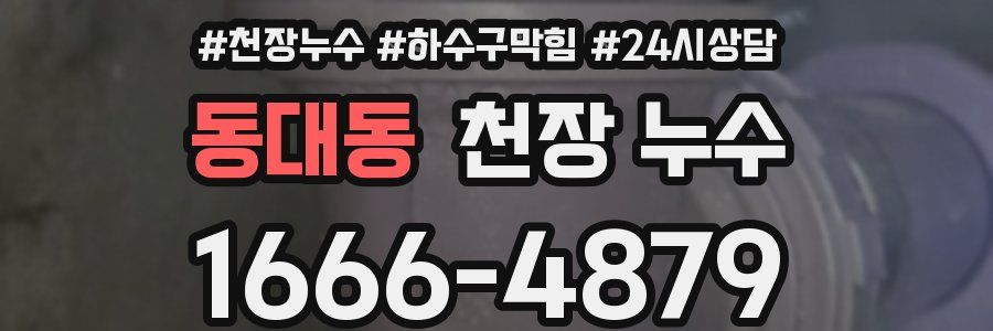 동대동 천장 누수