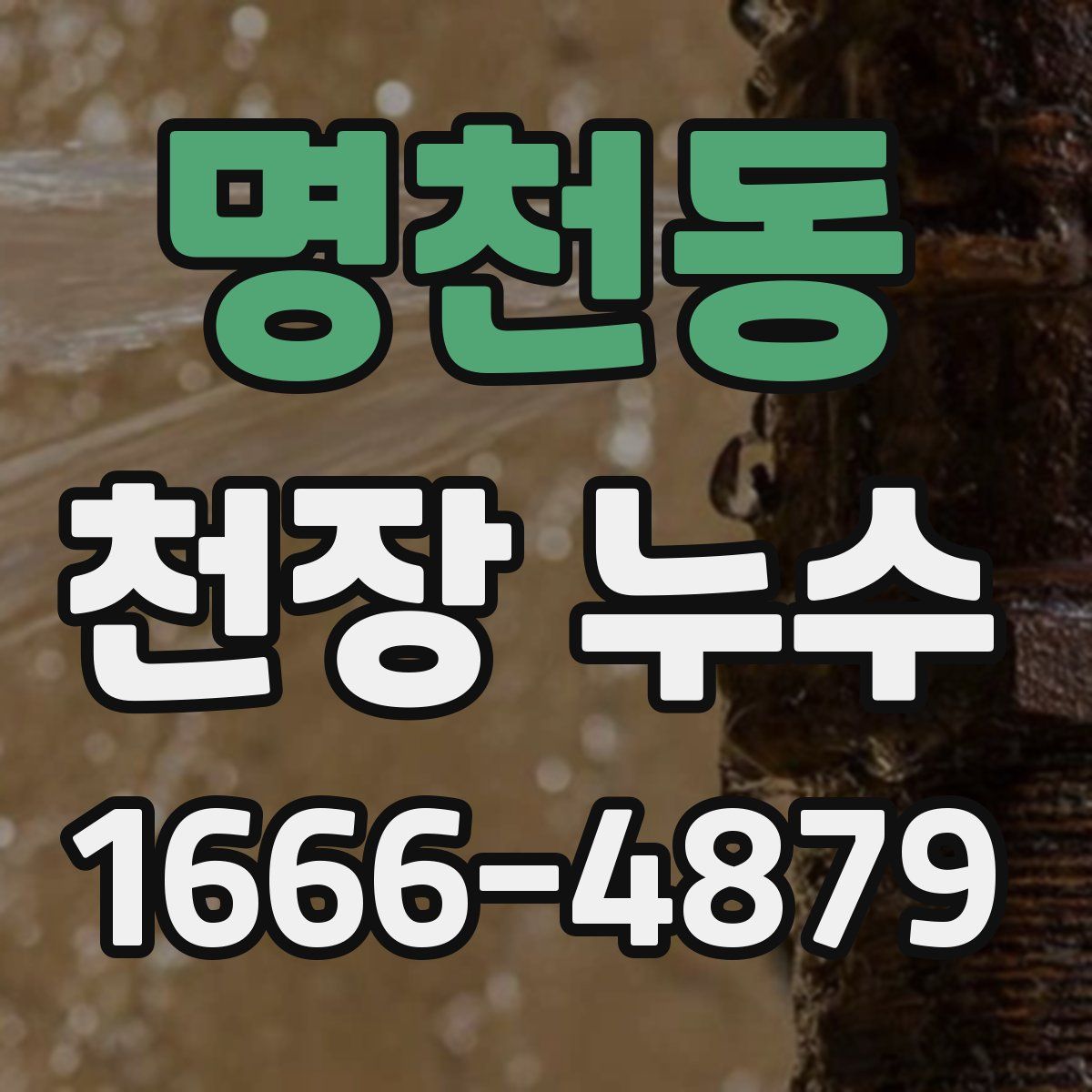 명천동 천장 누수