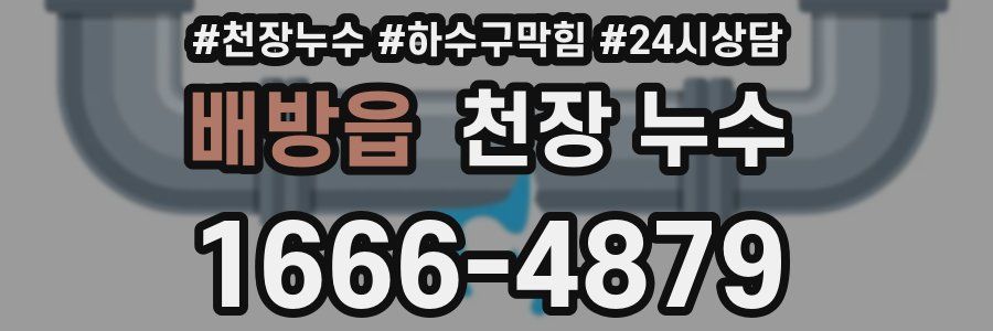 배방읍 천장 누수