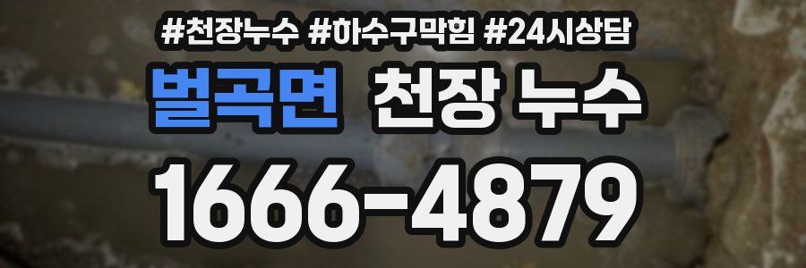 벌곡면 천장 누수