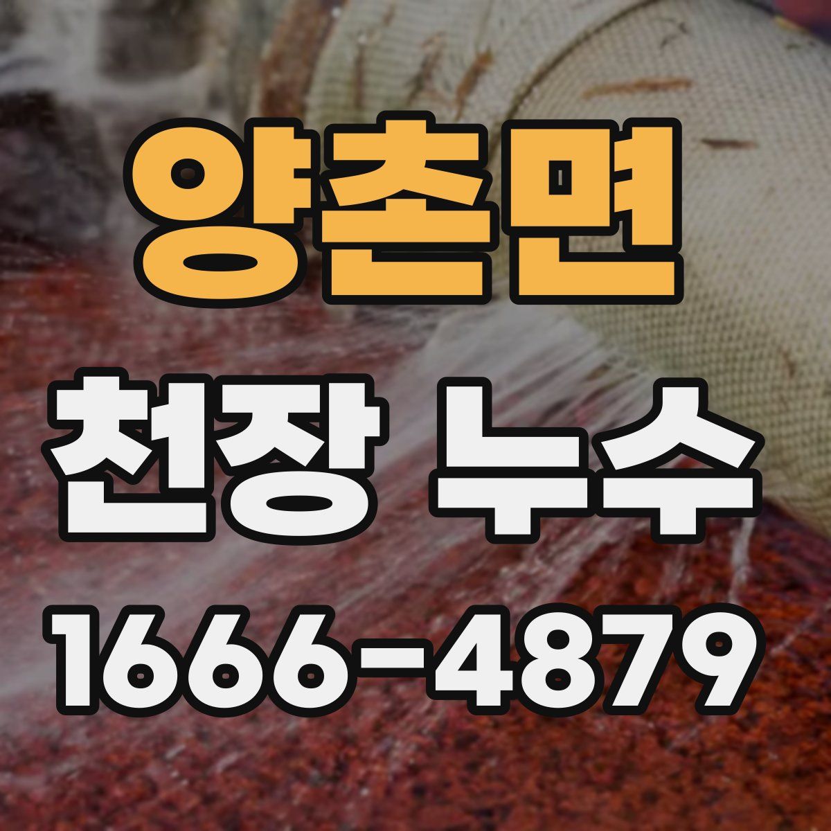 양촌면 천장 누수