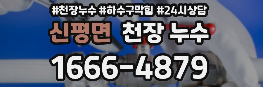 신평면 천장 누수
