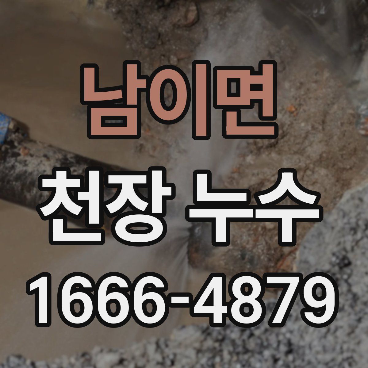 남이면 천장 누수