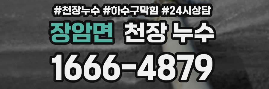 장암면 천장 누수