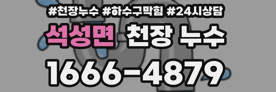 석성면 천장 누수