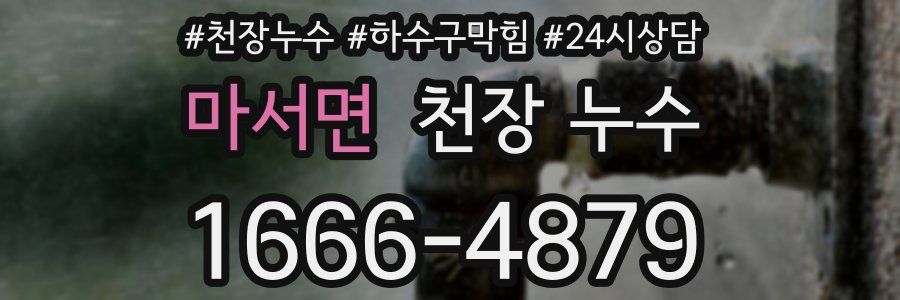 마서면 천장 누수