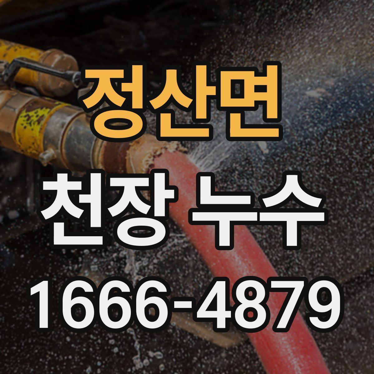 정산면 천장 누수