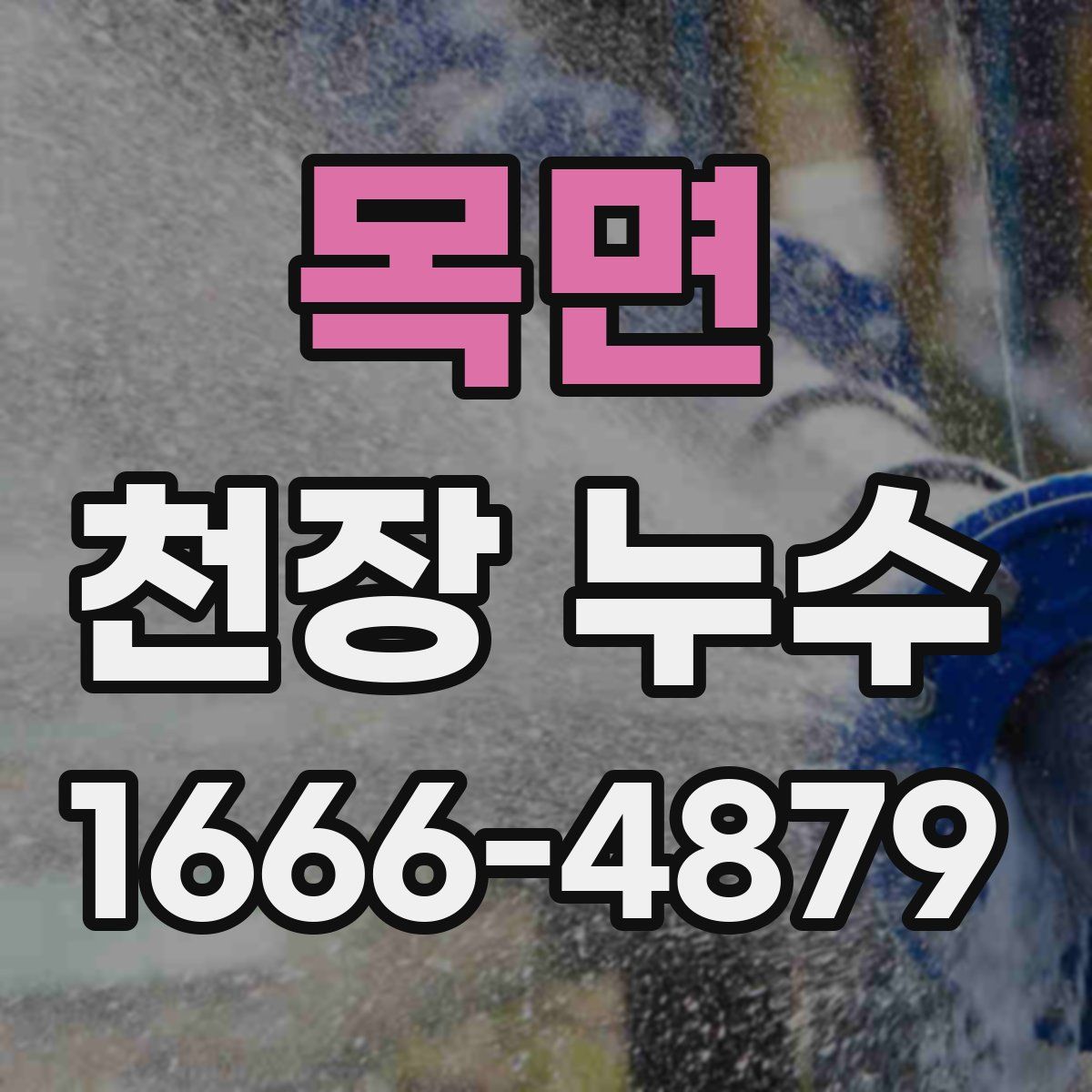 목면 천장 누수