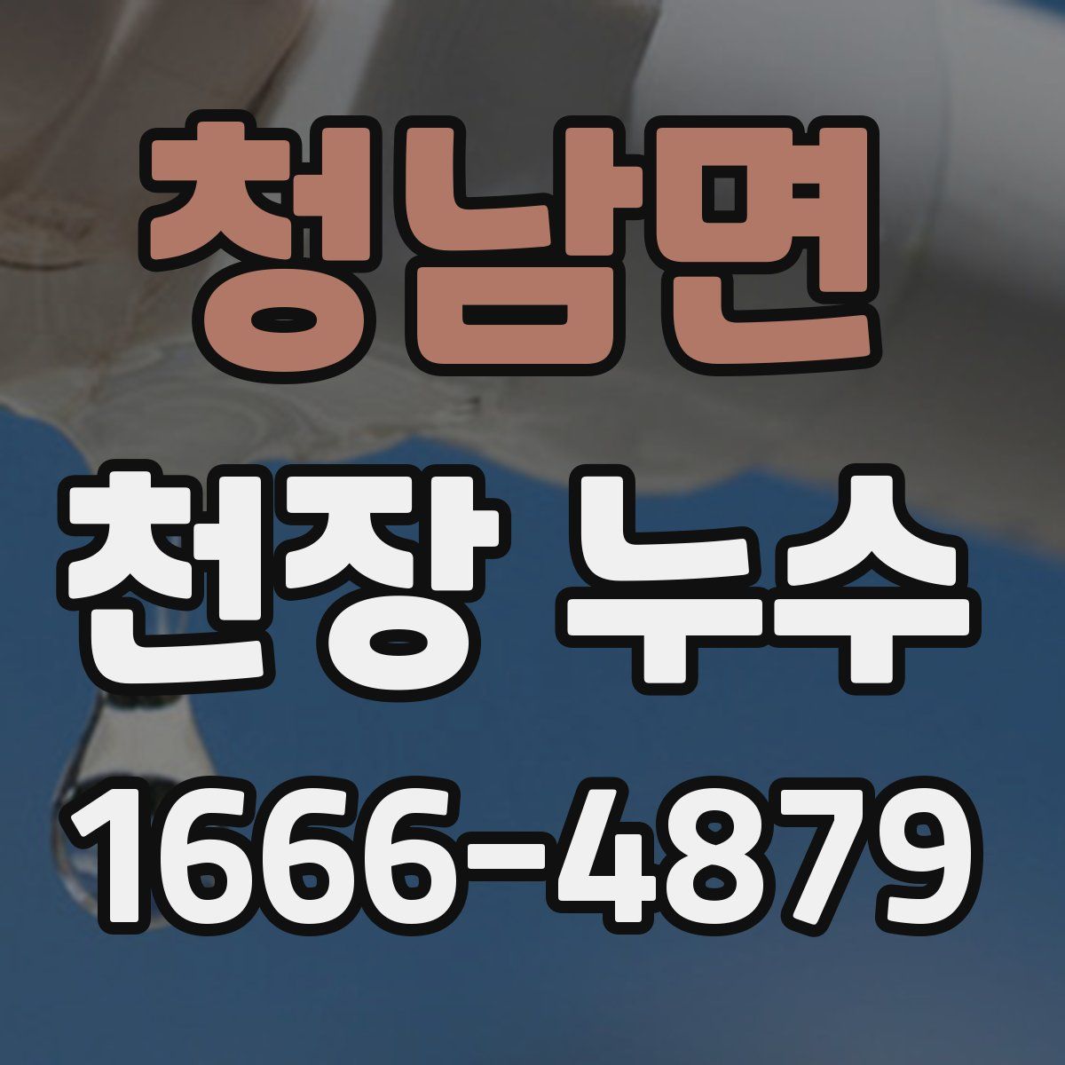 청남면 천장 누수