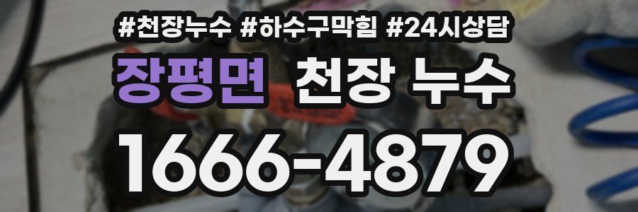 장평면 천장 누수