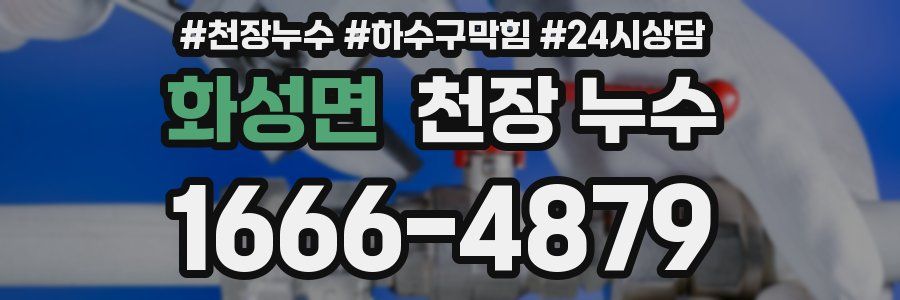 화성면 천장 누수