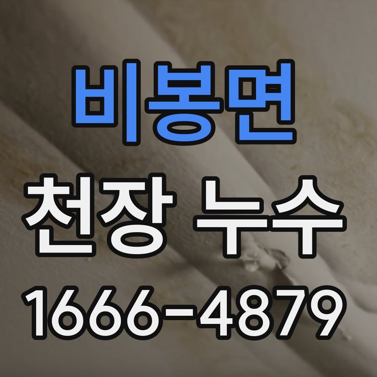 비봉면 천장 누수