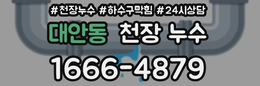 대안동 천장 누수