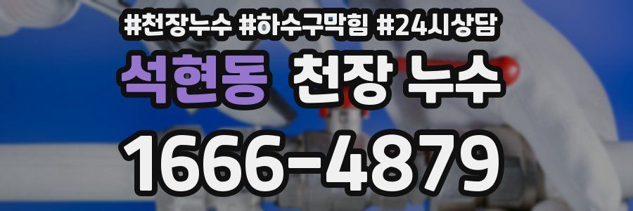 석현동 천장 누수