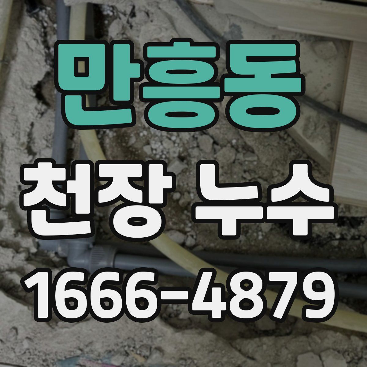 만흥동 천장 누수