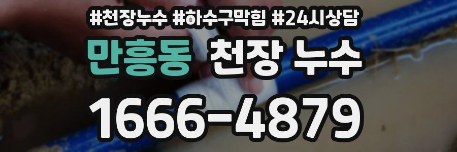 만흥동 천장 누수