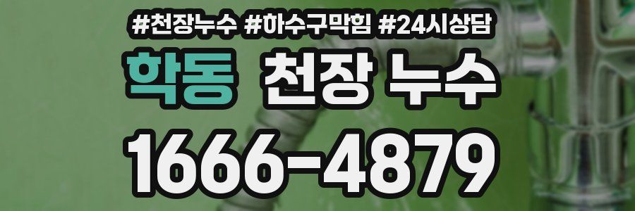 학동 천장 누수