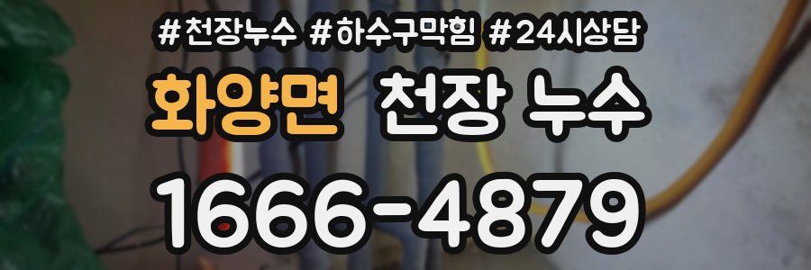 화양면 천장 누수