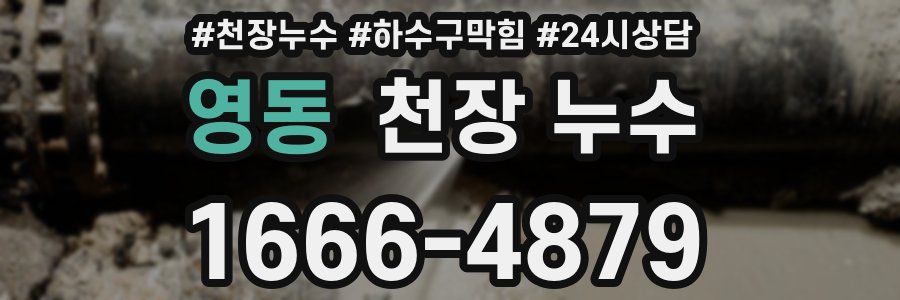 영동 천장 누수