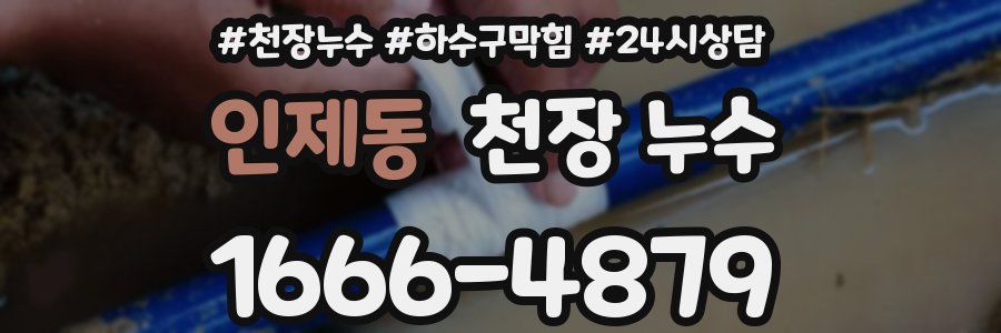 인제동 천장 누수