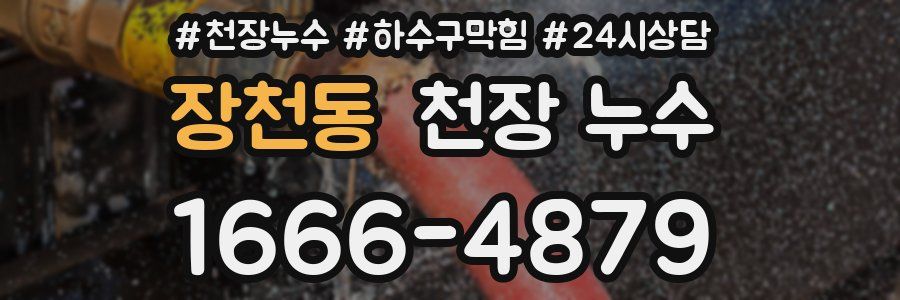 장천동 천장 누수
