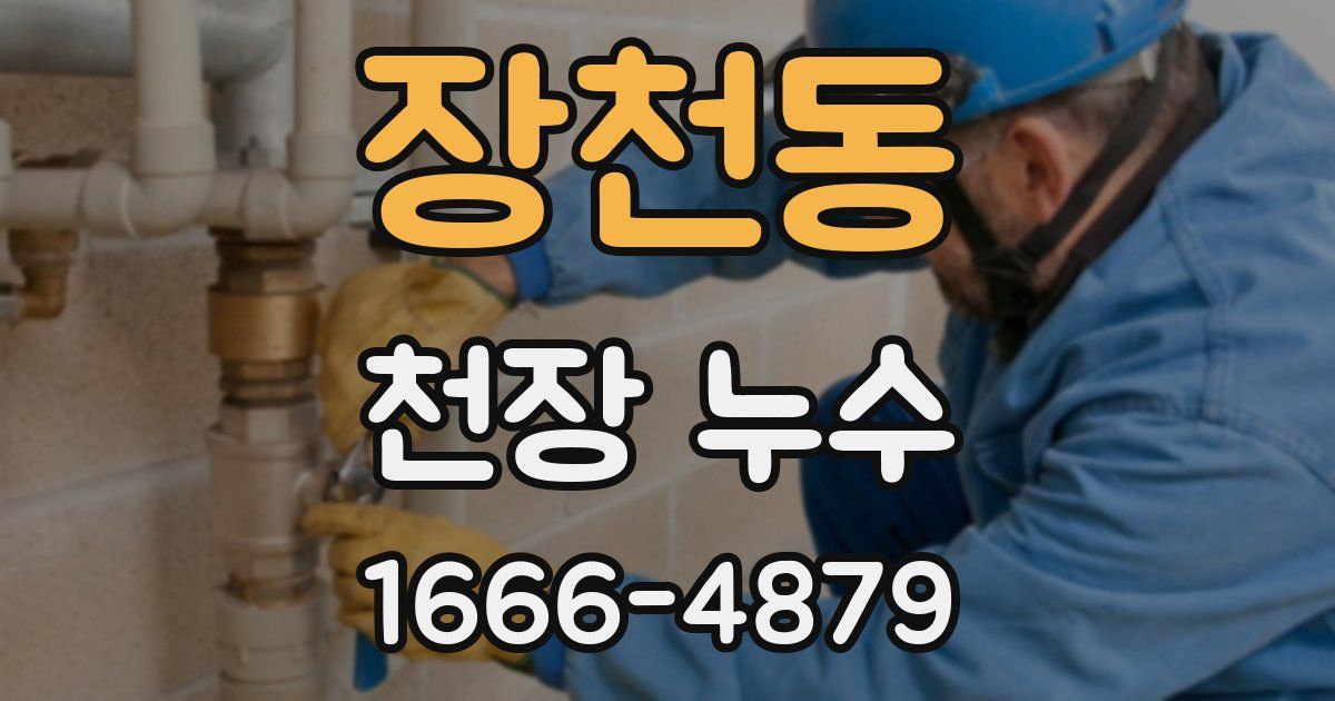 장천동 천장 누수