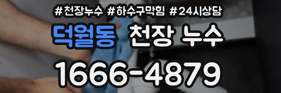 덕월동 천장 누수