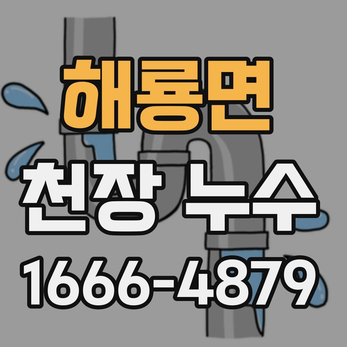 해룡면 천장 누수