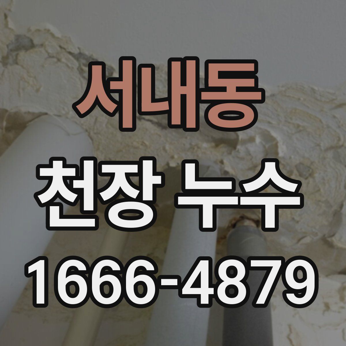 서내동 천장 누수