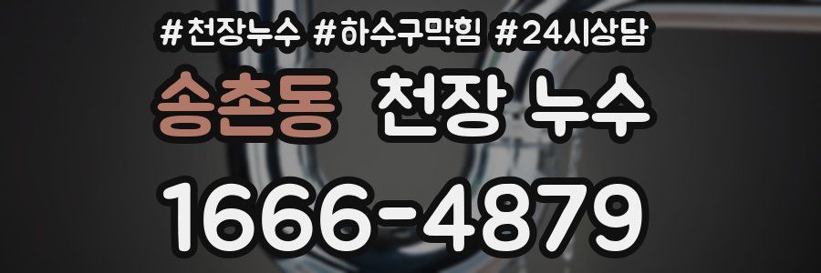 송촌동 천장 누수