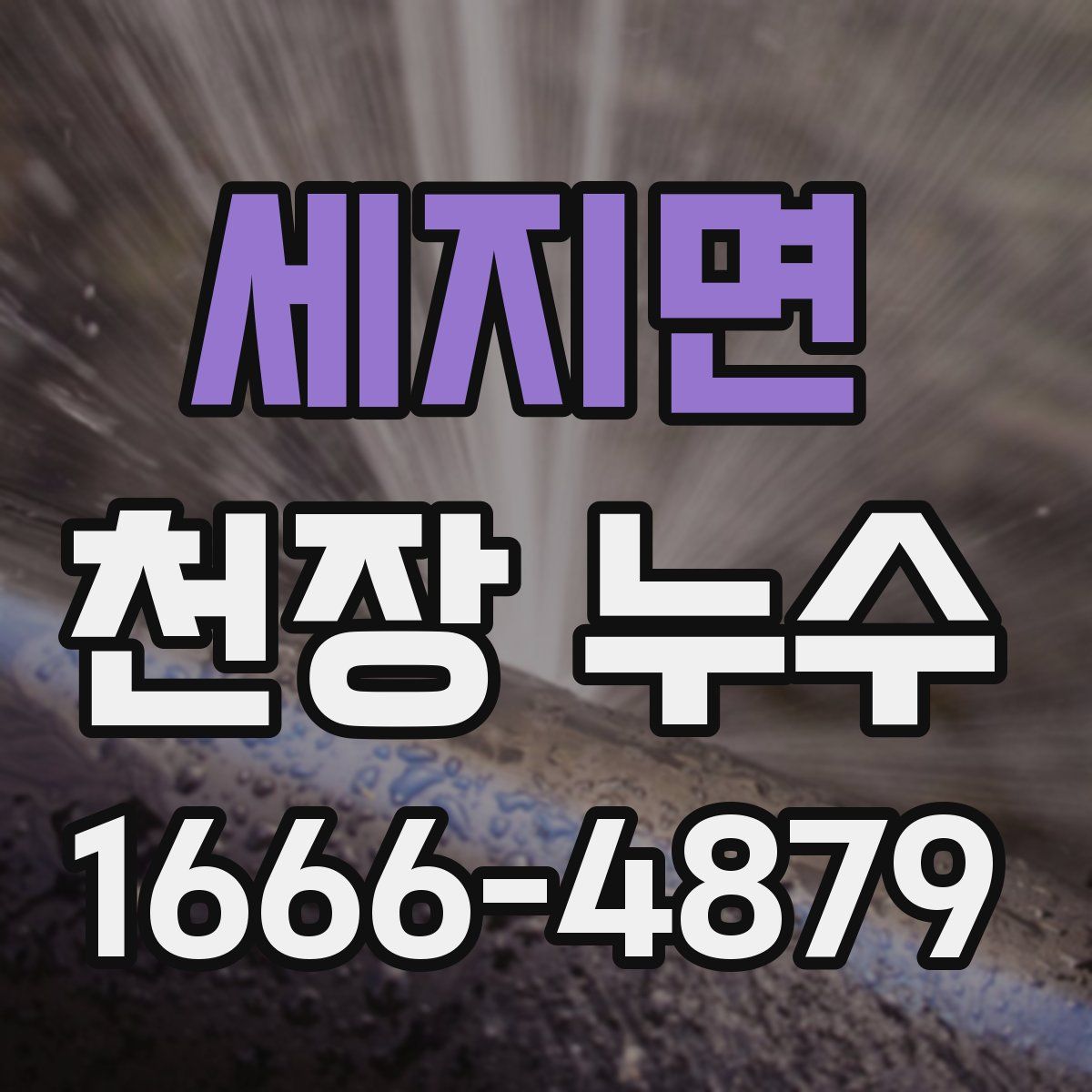 세지면 천장 누수