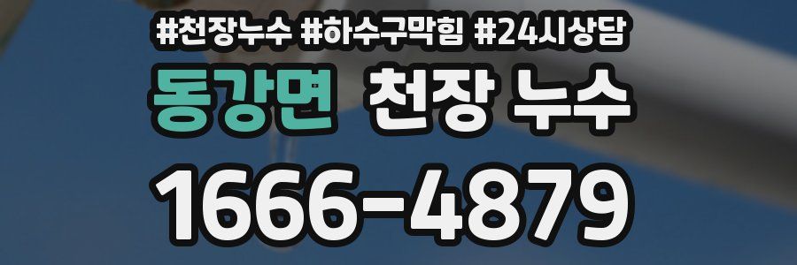 동강면 천장 누수