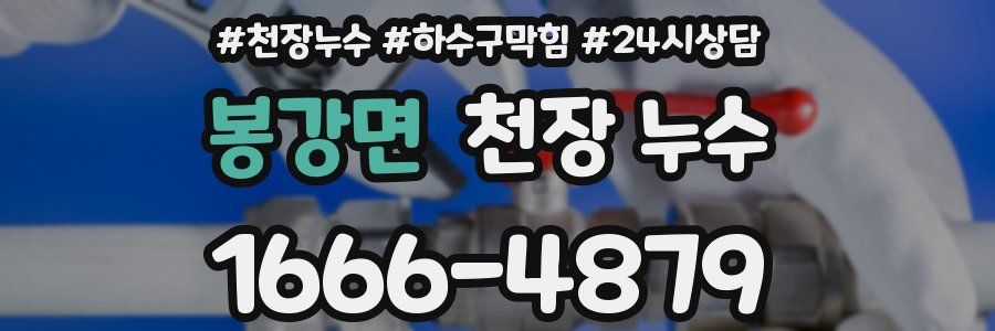 봉강면 천장 누수