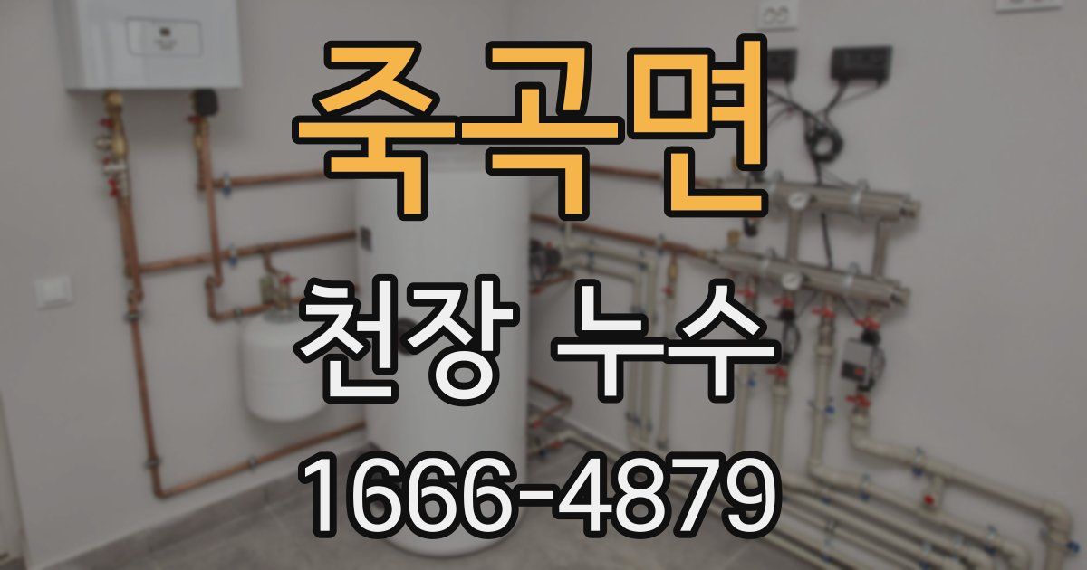 죽곡면 천장 누수