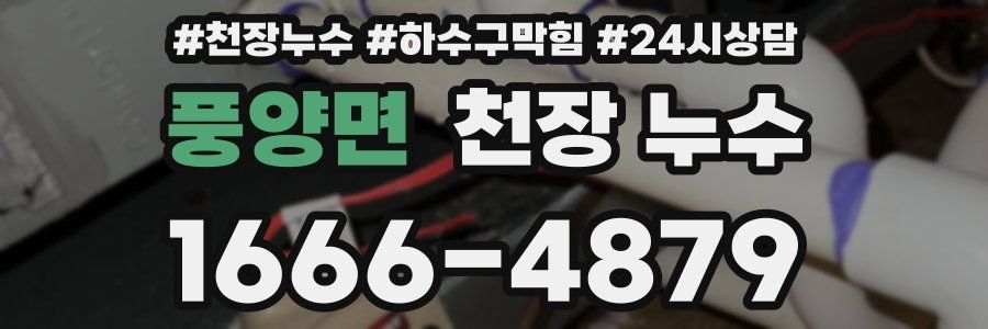 풍양면 천장 누수