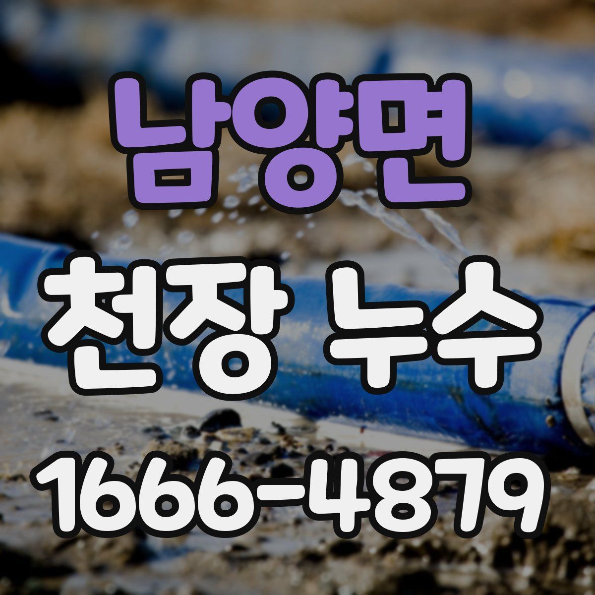 남양면 천장 누수