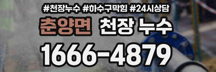 춘양면 천장 누수