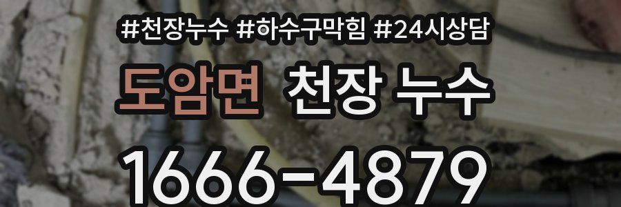 도암면 천장 누수